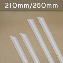 버블티 빨대 사선컷팅 벌크포장 3200개, 21cm