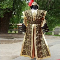 점사복 장군 갑옷 무대 공연 병사 사극 연극 의상, 180 G세트