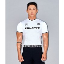 VOLANTE Voltex Field Uniform Collection Short Sleeve Compression [White]