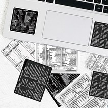 윈도우즈 워드/엑셀 용)/어도비 포토샵 빠른 참조 키보드 가이드 바로 가기 스티커 노트북 또는 pc에 적합, 한개옵션2, 한개옵션0, 한개옵션1