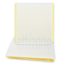attizone 벨크로 찍찍이 (소포장) 100mm x 35cm - 2칼라, 보슬이-흰색
