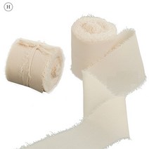 DIY 리본공예 헤어악세사리 헤어핀 헤어밴드 머리핀 헤어 장식 리본 닳은 가장자리 주름 쉬폰 실크 리본 수, 01 M, 08 as pic shown