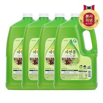 자연퐁 키친세제 찌든때 걱정없는 솔잎향 3.1kgx4개