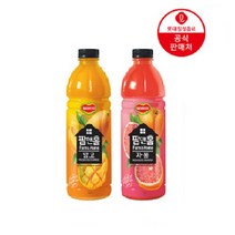 [직영] 롯데칠성 델몬트팜앤홈 망고 자몽 1.2L 6페트PET 과일음료 과일주스, 델몬트 팜앤홈 1.2Lx6펫(망고)