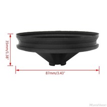 실리콘 폐기물 Disposer Anti Splashing Cover for InSinkErator 주방 싱크 드레인 스트레이너 스톱퍼 플매트 카펫 러그, [01] 87mm