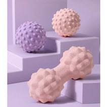 장요근마사지 근막이완 땅콩볼 라크로스볼 돌기마사지, 더블, 퍼플, 1개