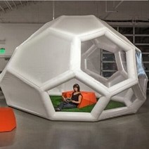 튼튼한 옥외 팽창식 천막 낭만주의 거품 집 야영 팽창식 투명한 천막 주문 큰 광고 사건, 주문을 받아서 만들어진 크기