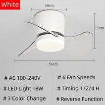 12v 고속 환풍 팬 교체용 환풍기 배기팬 인치 표면 장착형 미니 천장 조명 및 어린이, 하얀, 32w, 220-240v