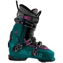 Dalbello 스키장비 Cabrio LV Free 105 Alpine Touring Ski Boots Womens 2024, Jungle Green/Black, 22.5