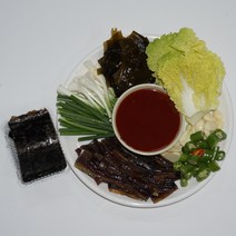 [자연한끼] 산지직송 포항 구룡포 과메기, 1개, (진공)청어 10미 + 야채세트 + 김 + 초장