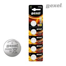 벡셀 CR2025 코인 리튬건전지 5알 시계 자동차 리모콘 스마트키 3v 건전지, CR2025 5알