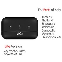 인터넷 라우터 와이파이 sim 카드 모뎀 잠금 해제 4g wi-fi pocket zte, 라이트 버전