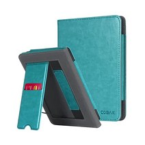 CoBak 케이스 킨들 Paperwhite - All New 가죽 커버 Auto 슬립 Wake Feature Signature 에디션 11th Generation 2021 Rele, B-하늘색