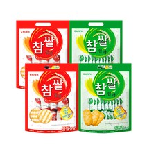 크라운 참쌀 과자 2종 혼합 4봉 (설병270g 2봉 + 선과253g 2봉), 참쌀 선과 253g 2봉 + 참쌀 설병 270g 2봉, 270g, 참쌀 선과 253g 2봉 + 설병 270g 2봉