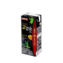 삼육두유 고칼슘 블랙, 24개, 190ml