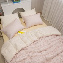 슬리안 소프트 알러지케어 부드러운 꽃무늬 항균 차렵이불