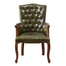 원목 빈티지 소파 프로방스 엔틱 1인 쇼파 암체어, AF