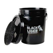 블랙라이거 세차버킷 + 뚜껑 + 그릿가드, 20L, 단일, 4개