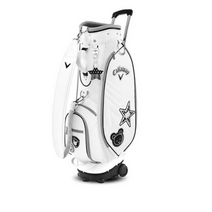 캘러웨이 여성용 레이디스 스포츠 휠 캐디백, 화이트실버