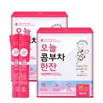 자연밭담 오늘 콤부차 한잔 세븐베리 5g x 30스틱 x 2개