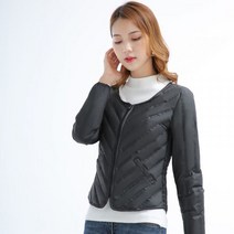 라운드 패딩 봄 잠바 비건패딩 역시즌패딩 점퍼 겨울 여자 자켓 가을 바라막이 여성