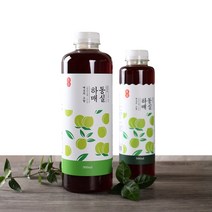 매실액 3년숙성 친환경 매실원액 깊은맛 매실청 항아리숙성 매실액기스 하동 발효매실엑기스, 2병, 500ml