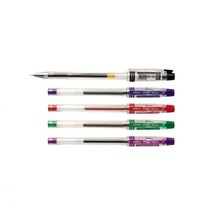 동아 파인테크 /학습준비물 볼펜 펜 필기도구 사무용품, 빨강0.5mm