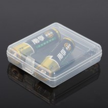 다용도 미니 보관함 투명 PP 사각 수납케이스 6.1x5.7, 단품