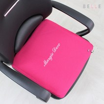 [데코벨] 3D 에어매쉬 무지 쿨 통풍 방석 (차량용/사무실방석), 핑크