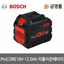 보쉬 ProCORE리튬이온배터리18V-12.0AH 잔량표시 프로코어밧데리 고출력밧데리