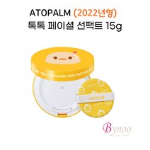 아토팜 2022년형 유아용 톡톡 페이셜 선팩트 SPF43 PA+++, 선택2: 톡톡 선팩트 본품 15g+리필15g