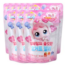 캐치티니핑 젤리 60g 4종 8개 티니핑씰 포함, 발레핑 쫄깃한 요거트젤리 8개