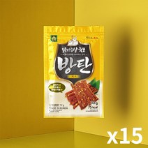 방탄 닭가슴살 치즈맛 육포 30g(12개입)