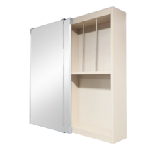 [당일출고] A6마트 풀옵션 욕실슬라이드장 / 댐퍼포함 / 손잡이도어, 연베이지 가로800 높이800, 1개