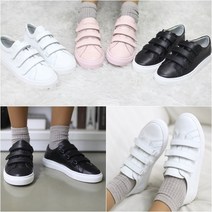 1676 3.0 cm 가죽 삼선찍찍이 스니커즈