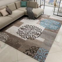 WARM 이케아 카페트 명품러그 거실매트 북유럽풍 거실면매트 명품카페트 면러그 미니 극세사 양탄자 거실카펫 코스트코 카페트 90