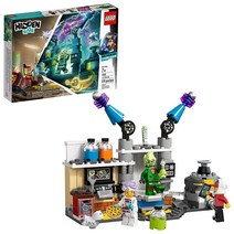 LEGO Hidden Side J.B. 고스트 랩 70418 빌딩 키트 만 7세 이상 남아 및 여아용 유령 놀이 세트 인터랙티브 증강 현실 놀이 세트 (174피스)