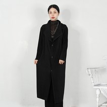마담플리츠 어패럴 플리츠 코트 이세이 롱 가을 주름옷