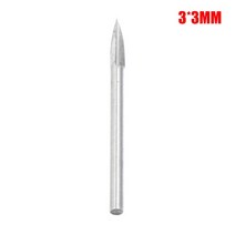 정밀 목공 트위스트 드릴 3mm 핸들 전기 나무 조각 기계 그라인더 도구, 04 3x3mm