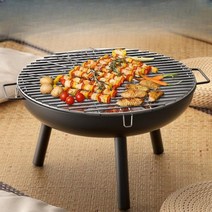 부탄가스테이블 테이블 가스버너 김건모 식탁 미우새, 화로주위 접이식 [직경 58cm]