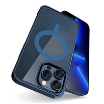 ISEE아이시 Apple 맥세이프 호환 휴대폰 슬림 투명 케이스
