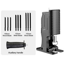 전동 권선기 전기 드릴의 휴대용 왕복 톱 변환 헤드 어댑터 공구 목재 금속 커터 자동, 클래식 9쏘