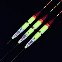 이화요수 환상 스페셜 내림 전자찌 2점등 민물낚시, 적색 / 35cm(2g)