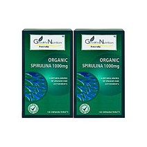 호주 굿라이프뉴트리션 오가닉 스피루리나 1000mg 100정 x2, 2box