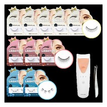 [래쉬톡] [LASHTOC] 속눈썹 스페셜 패키지(내추럴*5 + 러블리*3 + 포인트*2, 상세 설명 참조