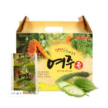 여주즙 국내산 여주진액 여주 엑기스 생여주100 진한 여주농축액 추천 비터멜론 먹는법, 1box, 100ml*60포