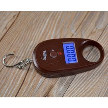 산업용저울 교수형 균형 낚시 25kg/5g 수하물 규모 LCD 휴대용 무게 디지털 특급 배달 음식 도구, 한개옵션2, 01 브라운, 한개옵션1