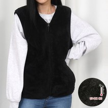 그저그녀 WA0061 남역공용 후리스 양털 조끼/베스트/양털/뽀글이