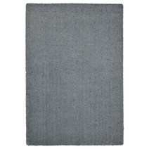 이케아 SPENTRUP 스펜트루프 장모러그 - 라이트그레이-터쿼이즈/도트 160x230 cm