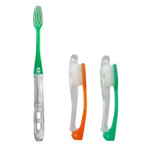 소확행몰 여행용 휴대용 미세모 접이식 칫솔, 1개, 1개